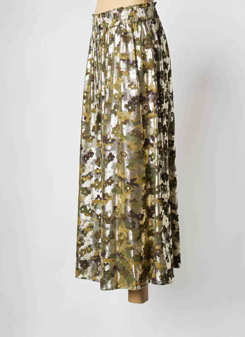 Fustă midi kaki MAX&CO. femeie