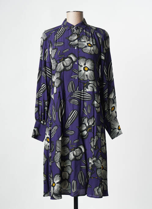 Rochie midi violet HARTFORD femeie