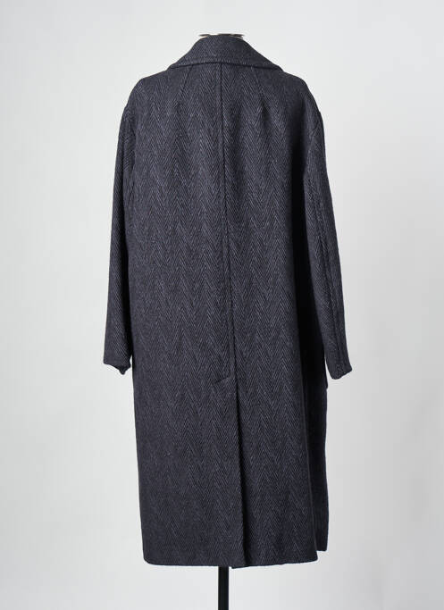 Palton lung gri POMANDERE femeie