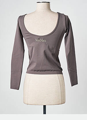 Top gri MAX MARA femeie