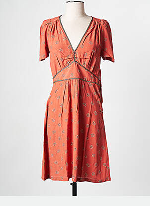 Rochie scurtă portocalie SESSUN femeie