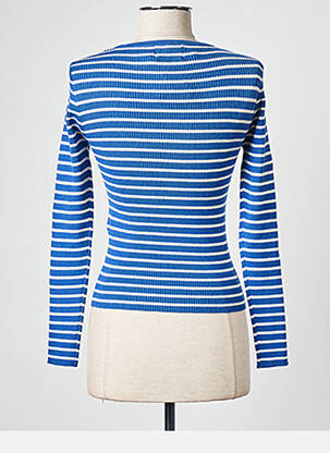 Top albastru PIECES femeie