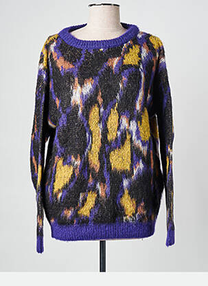 Pulover violet LA PETITE FRANCAISE femeie