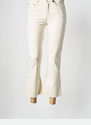 Blugi bootcut alb SCOTCH & SODA femeie