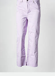 Pantalon larg violet Y.A.S femme
