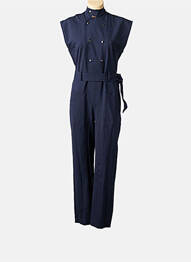 Salopetă-pantalon albastru BELLE PIÈCE femme
