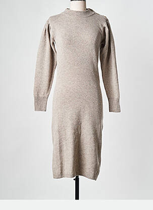 Rochie midi maro SESSUN femeie