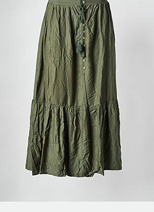 Fustă midi kaki MOLLY BRACKEN femeie