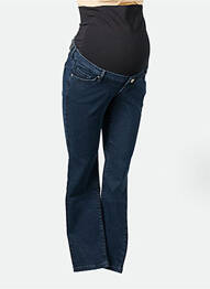 Pantalon maternitate albastru NOPPIES femme
