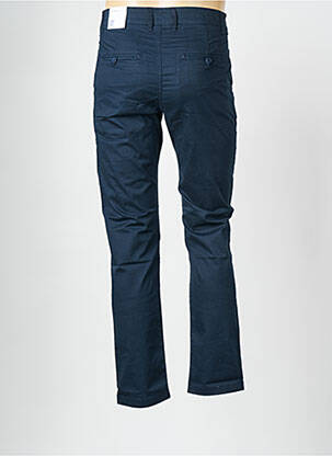Pantalon drept albastru KNOWLEDGE COTTON APPAREL bărbat