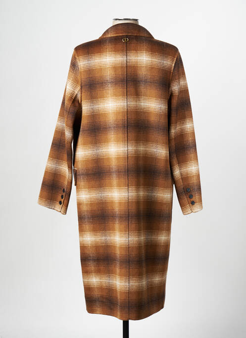 Palton lung maro TWINSET femeie