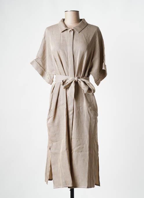 Rochie scurtă bej SESSUN femeie