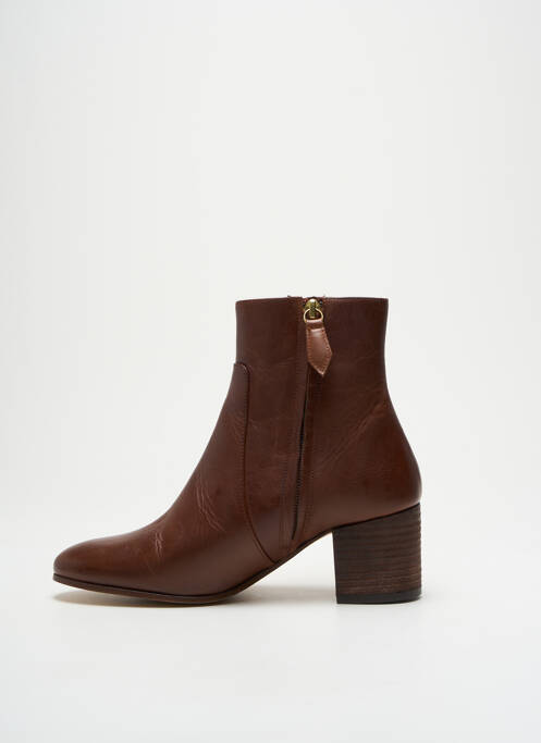 Botine/Ghete maro RIVECOUR femeie