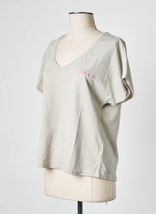 Tricou gri MAISON LABICHE femeie