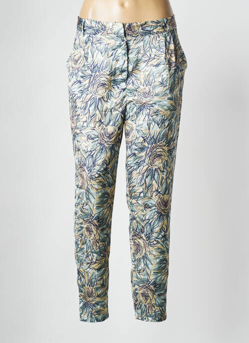 Pantalon drept multicolor MOLLY BRACKEN femeie