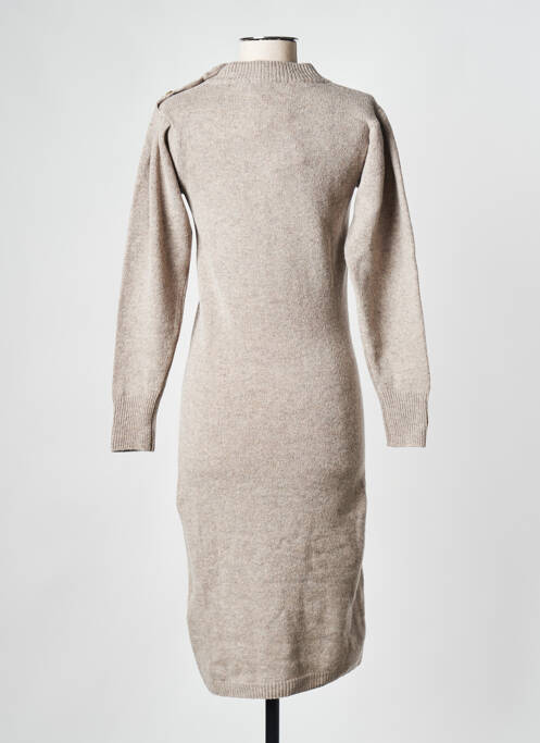 Rochie midi maro SESSUN femeie