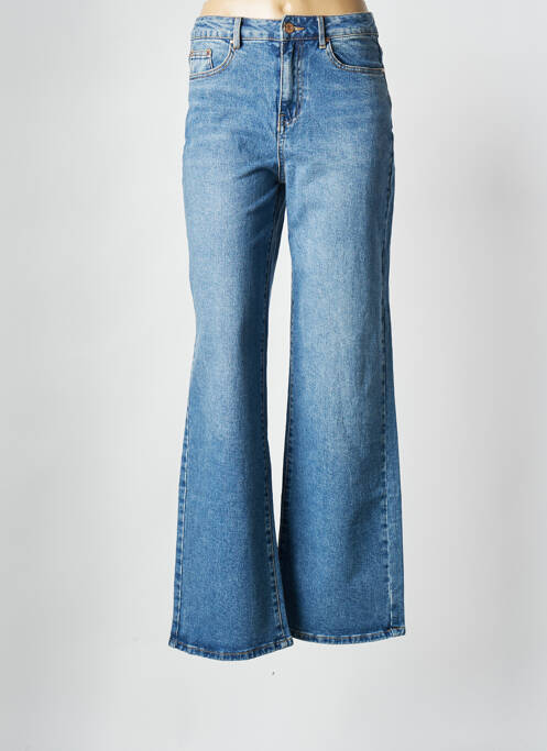 Blugi cu croială dreaptă albastru VILA femeie