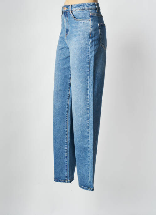 Blugi cu croială dreaptă albastru VILA femeie