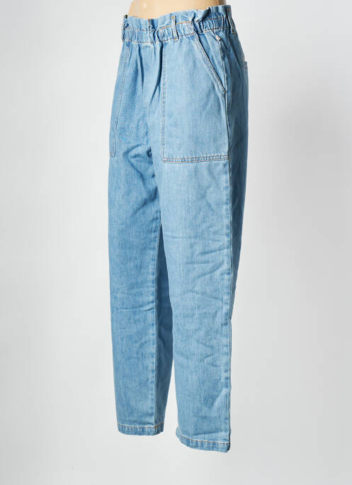 Blugi cu croială dreaptă albastru BONTON femeie