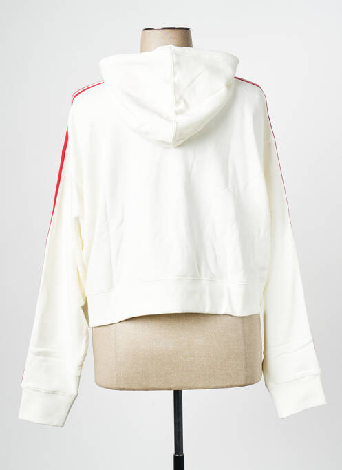 Hanorac alb ADIDAS femeie