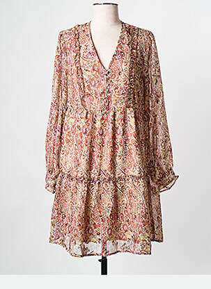 Rochie scurtă bej MOLLY BRACKEN femeie