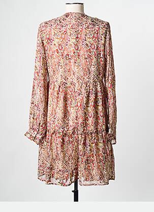Rochie scurtă bej MOLLY BRACKEN femeie