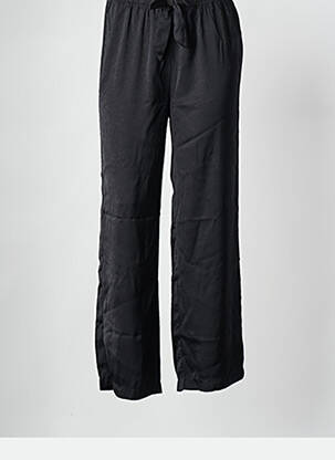 Pantalon larg negru MOLLY BRACKEN femeie