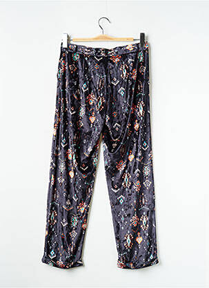 Pantalon evazat negru WILD femeie