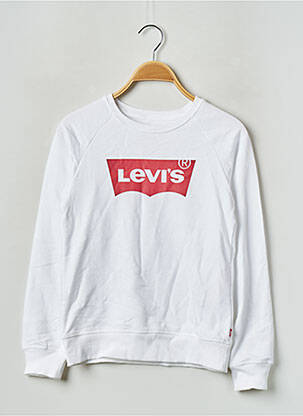 Hanorac alb LEVIS fată