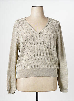 Pulover maro ALME femeie