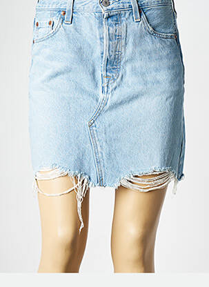 Fustă scurtă albastru LEVIS femeie