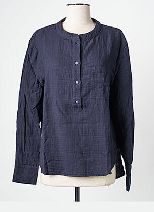 Top albastru BONTON femeie