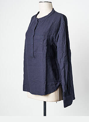 Top albastru BONTON femeie