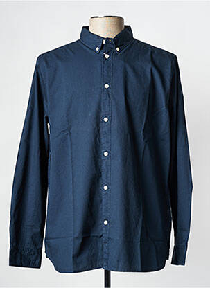 Cămașă cu mâneci lungi albastru KNOWLEDGE COTTON APPAREL bărbat