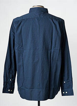 Cămașă cu mâneci lungi albastru KNOWLEDGE COTTON APPAREL bărbat