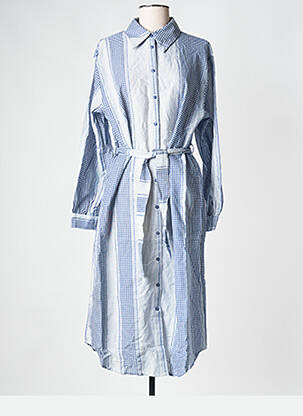 Rochie midi albastru OBJECT femeie