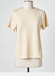 Tricou bej LILI SIDONIO femme