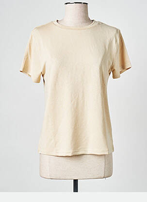 Tricou bej LILI SIDONIO femeie