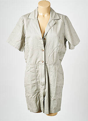 Salopetă scurtă verde OBJECT femeie