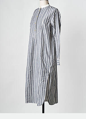 Rochie midi gri LAURENCE BRAS femeie