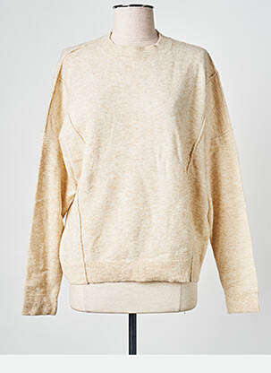 Pulover bej POMANDERE femeie