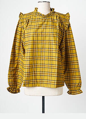 Top galben THE NEW SOCIETY femeie