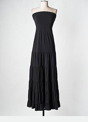 Rochie lungă negru PARISIENNE ET ALORS femeie