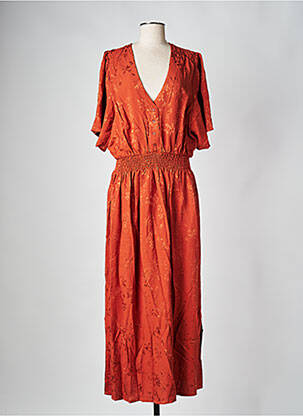 Rochie lungă roșu ALME femeie