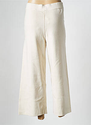 Pantalon larg bej MAT FASHION femme