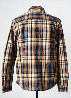 Cămașă cu mâneci lungi maro KNOWLEDGE COTTON APPAREL bărbat