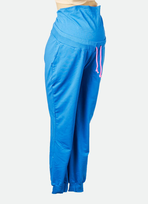 Pantalon maternitate albastru MAMALICIOUS femeie