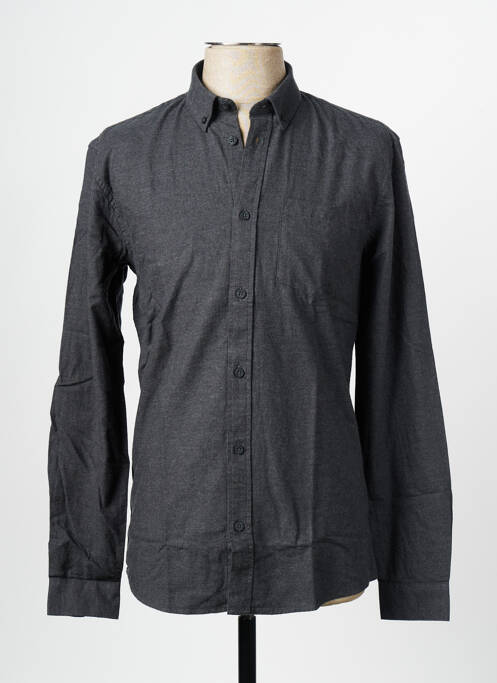 Cămașă cu mâneci lungi argintiu MINIMUM bărbat