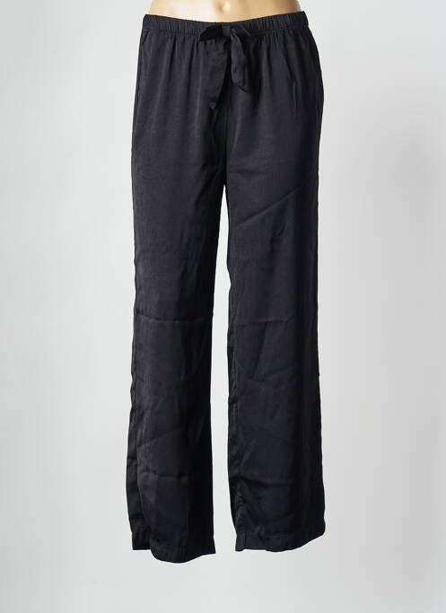 Pantalon larg negru MOLLY BRACKEN femeie