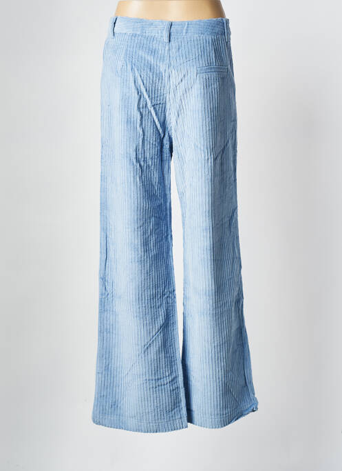 Pantalon larg albastru GRACE & MILA femeie